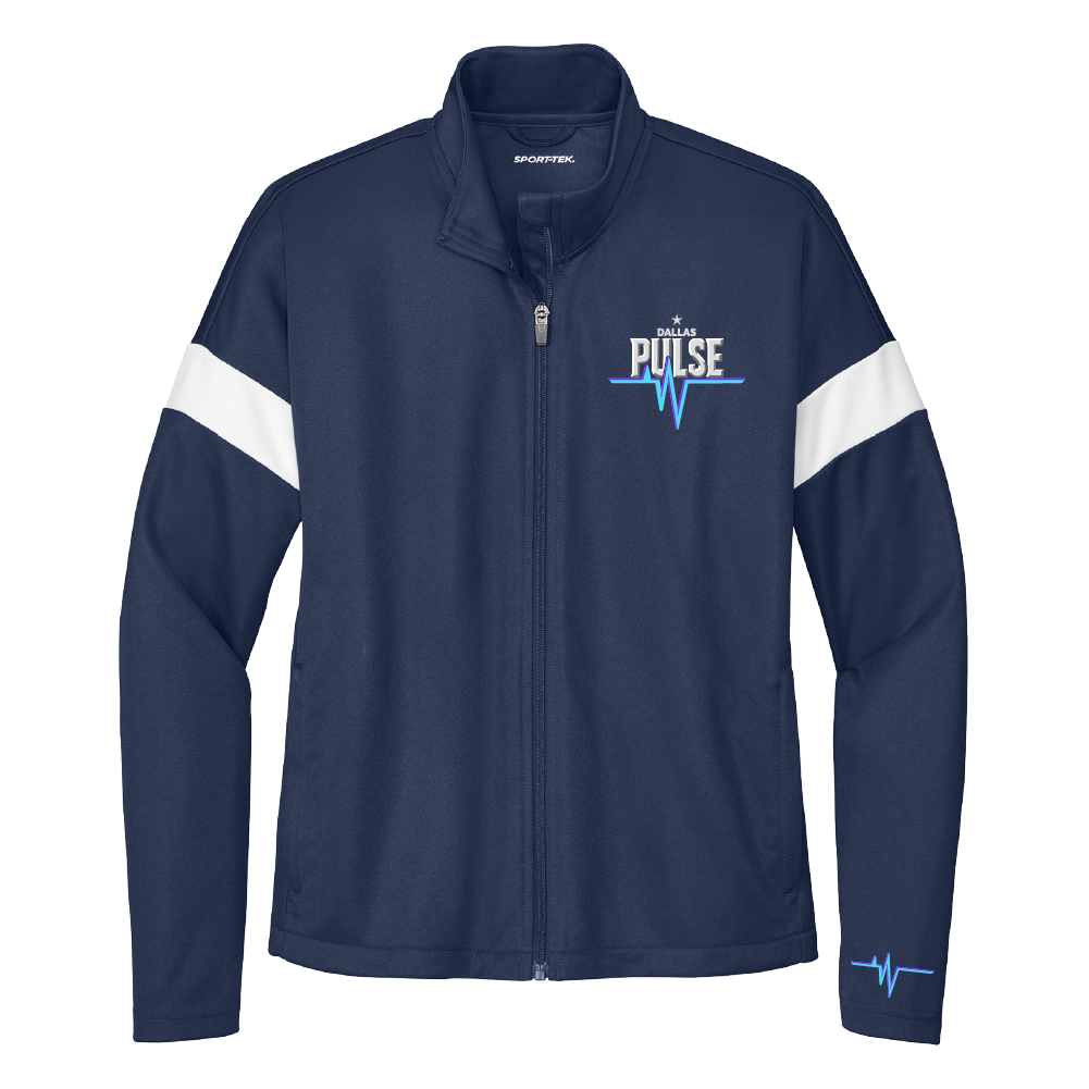 Dallas Pulse Womens Wordmark Full-Zip Jacket