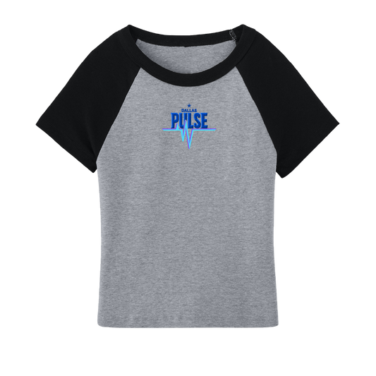 Dallas Pulse Womens Wordmark Raglan T-Shirt