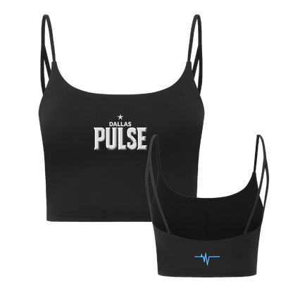 Dallas Pulse Womens Wordmark Sports Bra