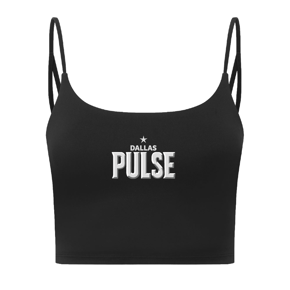 Dallas Pulse Womens Wordmark Sports Bra