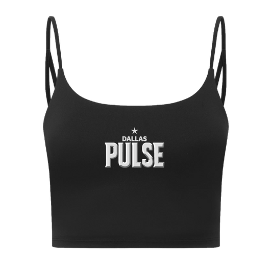 Dallas Pulse Womens Wordmark Sports Bra