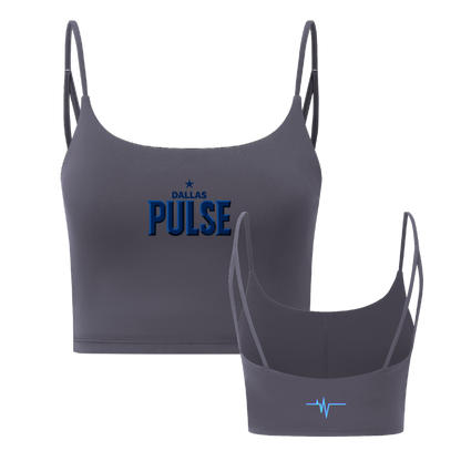 Dallas Pulse Womens Wordmark Sports Bra