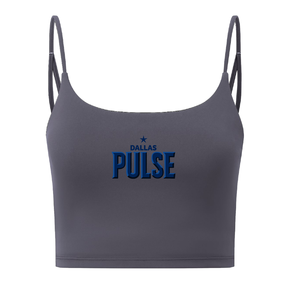 Dallas Pulse Womens Wordmark Sports Bra