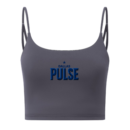 Dallas Pulse Womens Wordmark Sports Bra