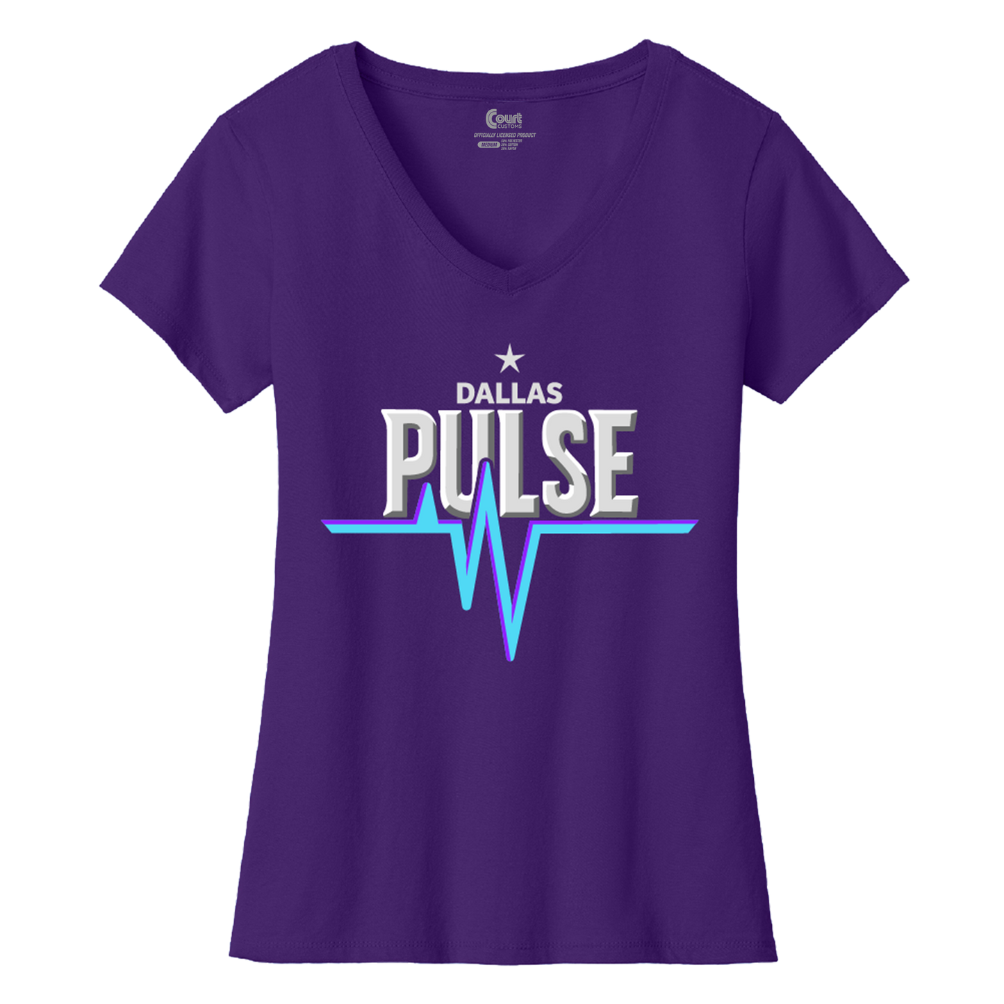 Dallas Pulse Womens Wordmark T-Shirt