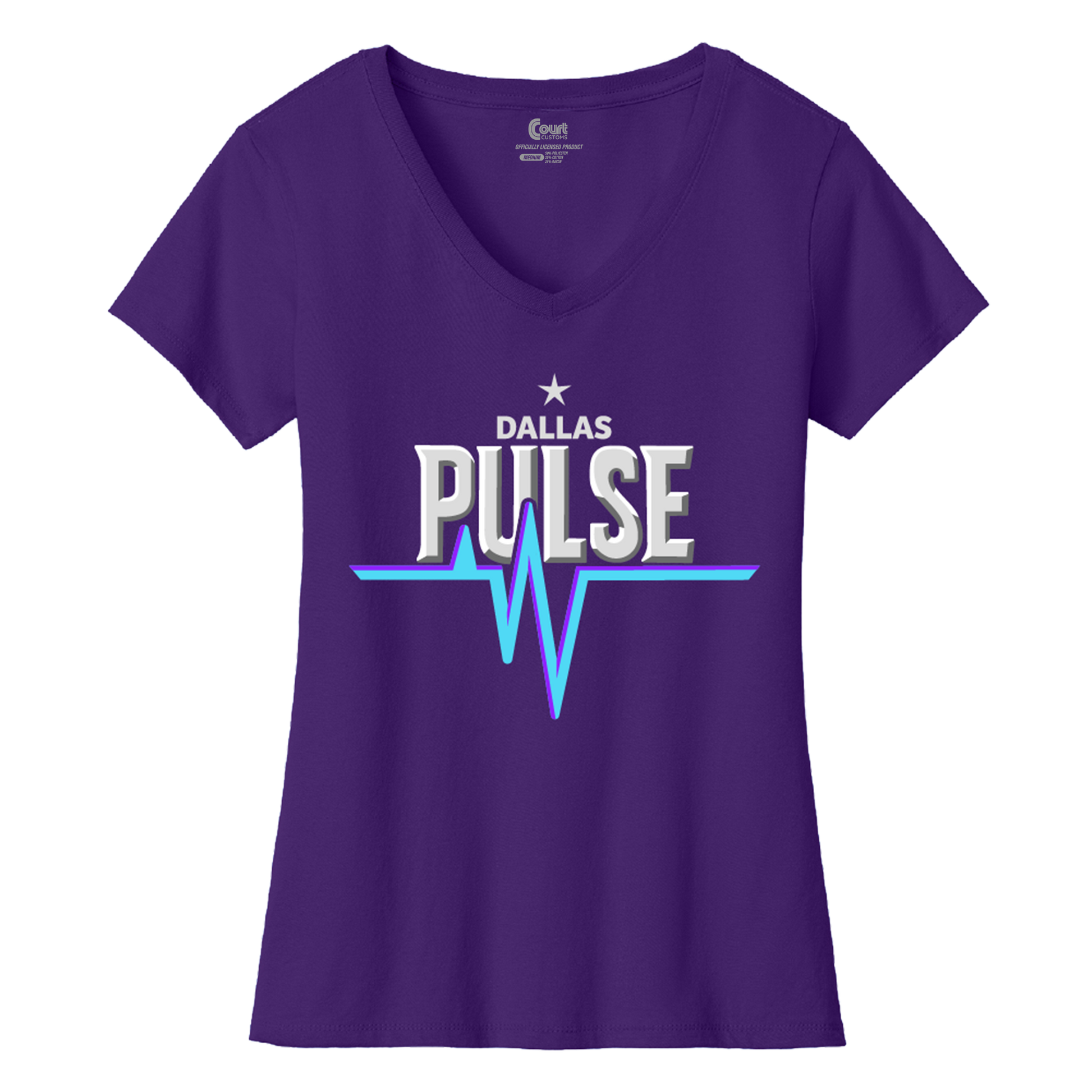 Dallas Pulse Womens Wordmark T-Shirt