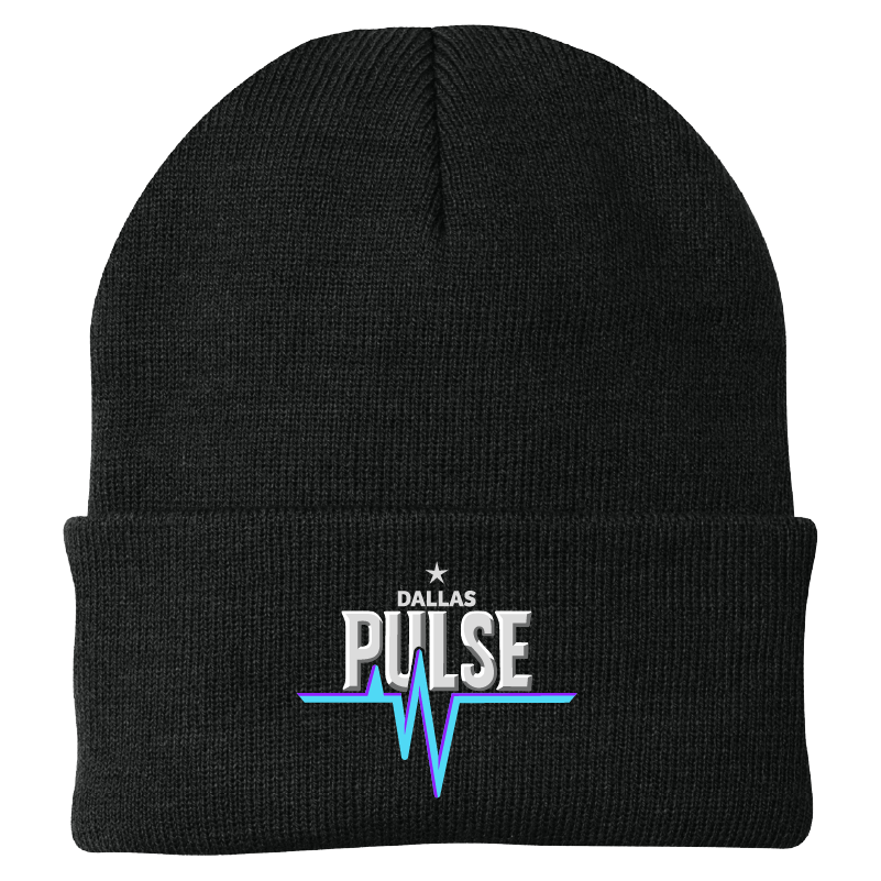 Dallas Pulse Wordmark Beanie 