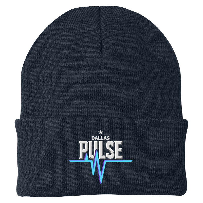 Dallas Pulse Wordmark Beanie 