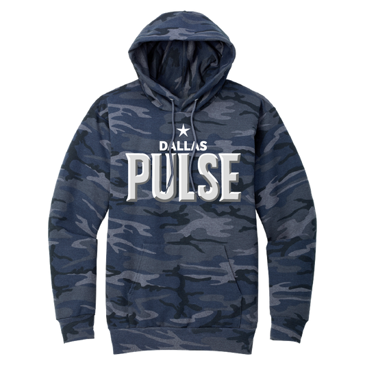 Dallas Pulse Wordmark Camo Hoodie