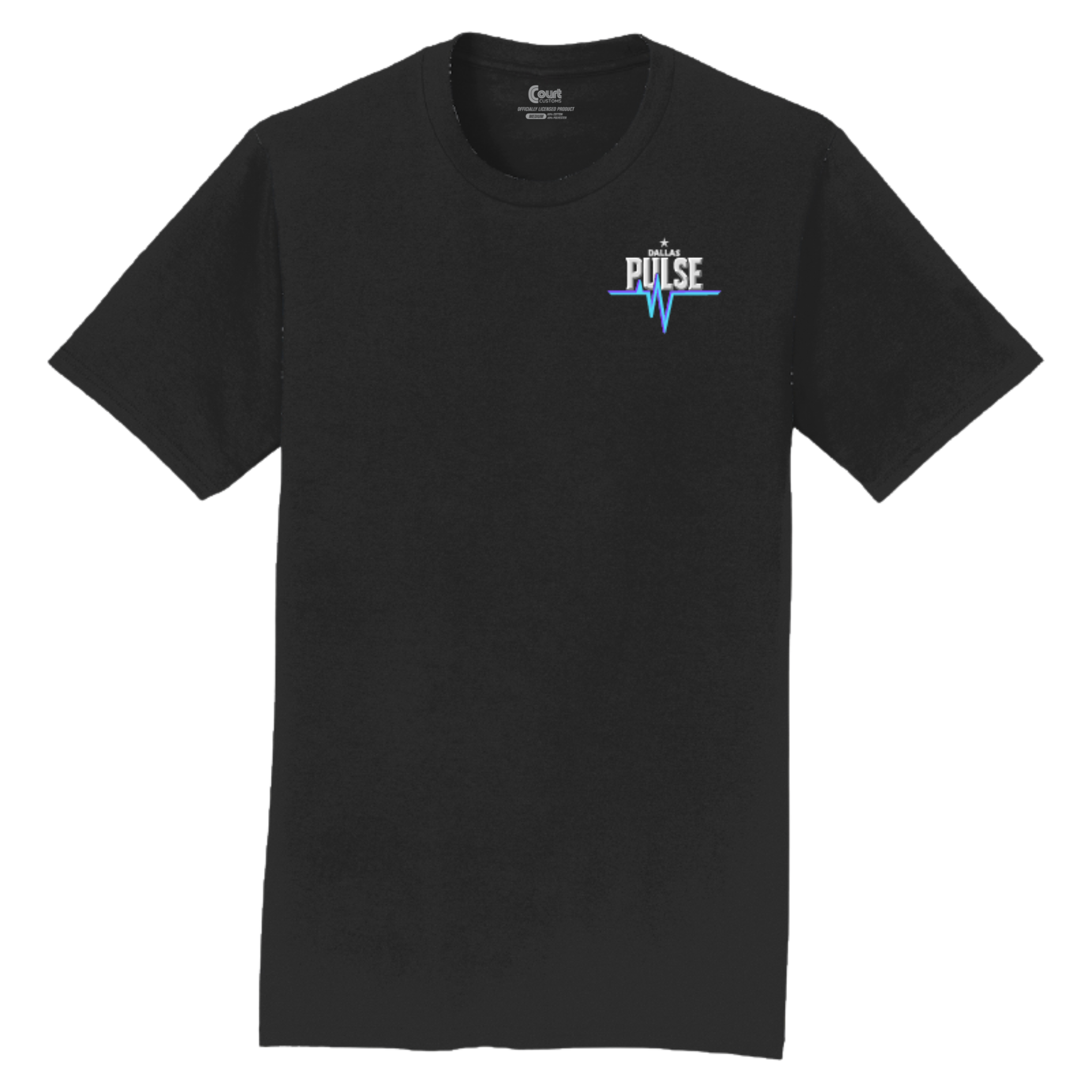 Dallas Pulse Wordmark Patch T-Shirt