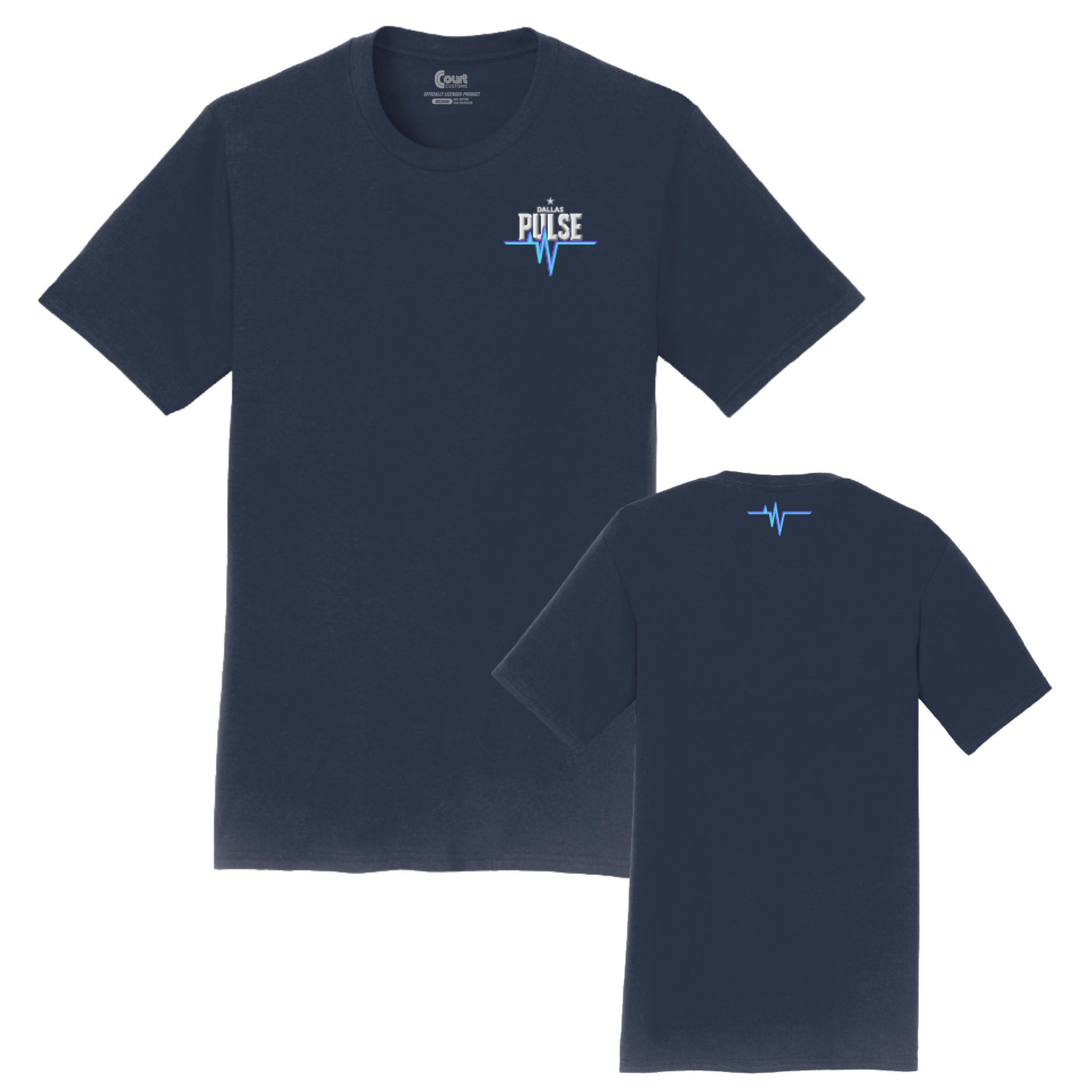 Dallas Pulse Wordmark Patch T-Shirt