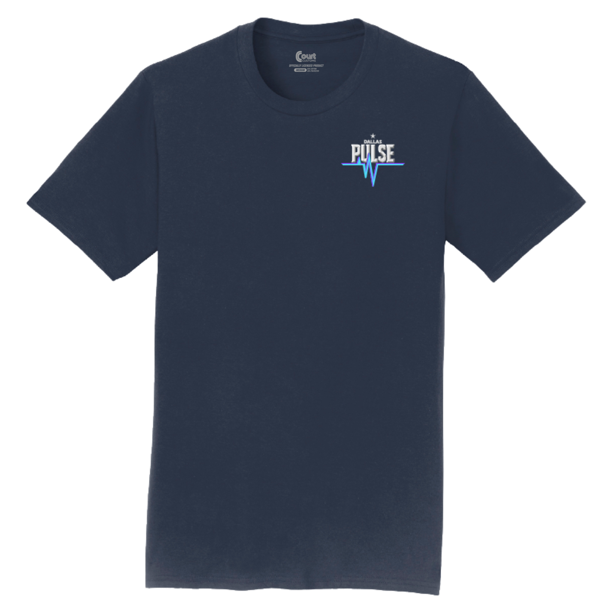 Dallas Pulse Wordmark Patch T-Shirt