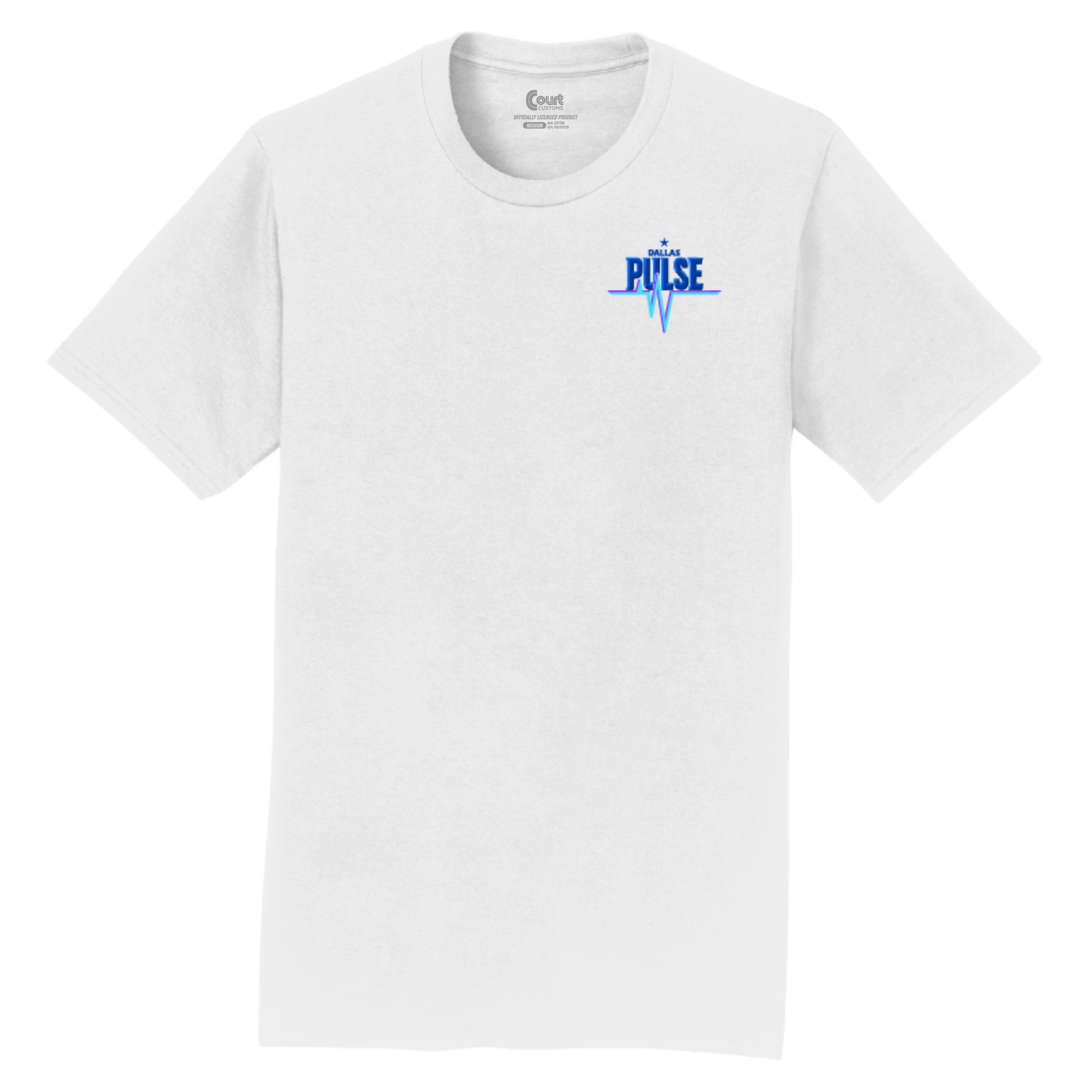 Dallas Pulse Wordmark Patch T-Shirt