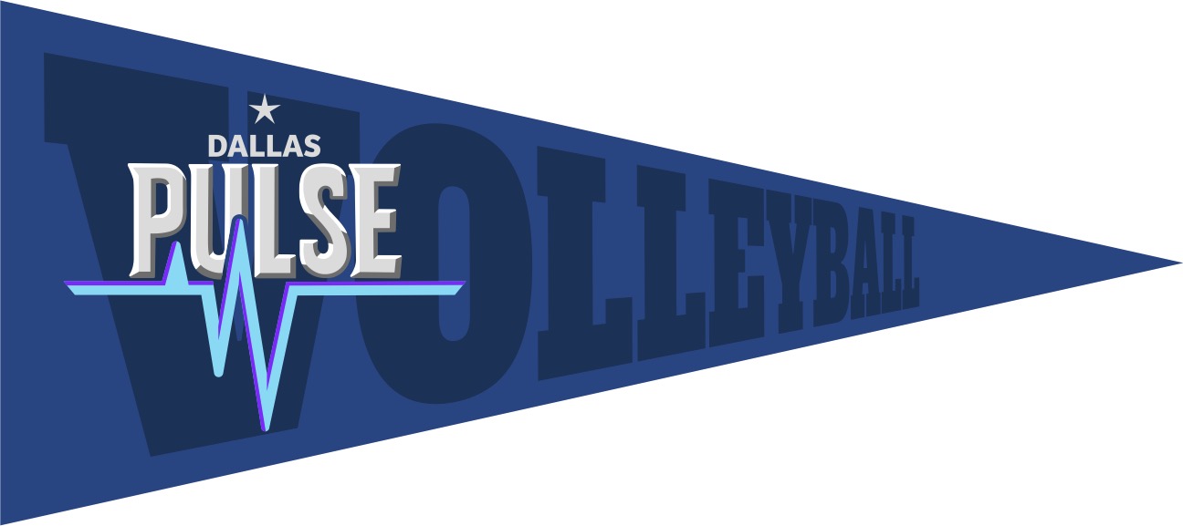Dallas Pulse Wordmark Pennant