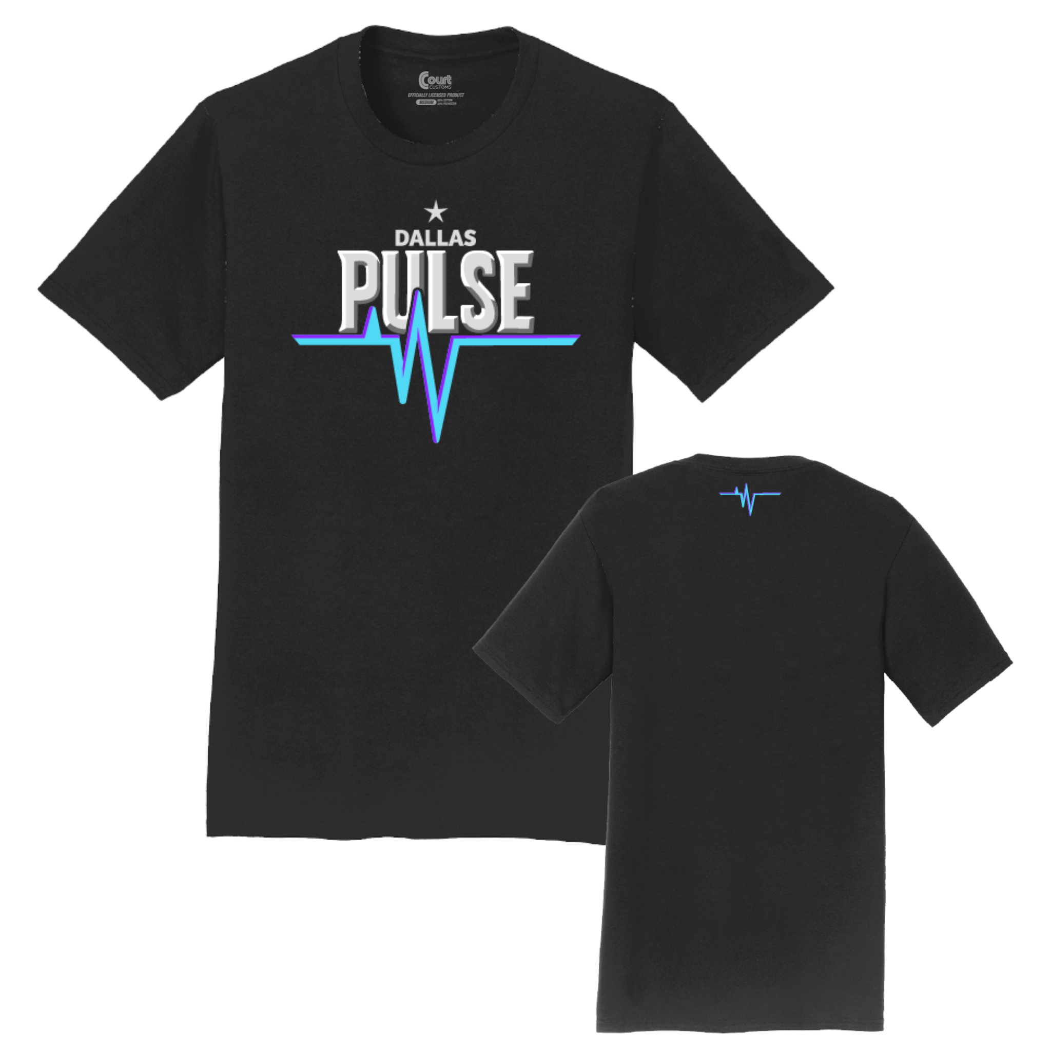 Dallas Pulse Wordmark T-Shirt