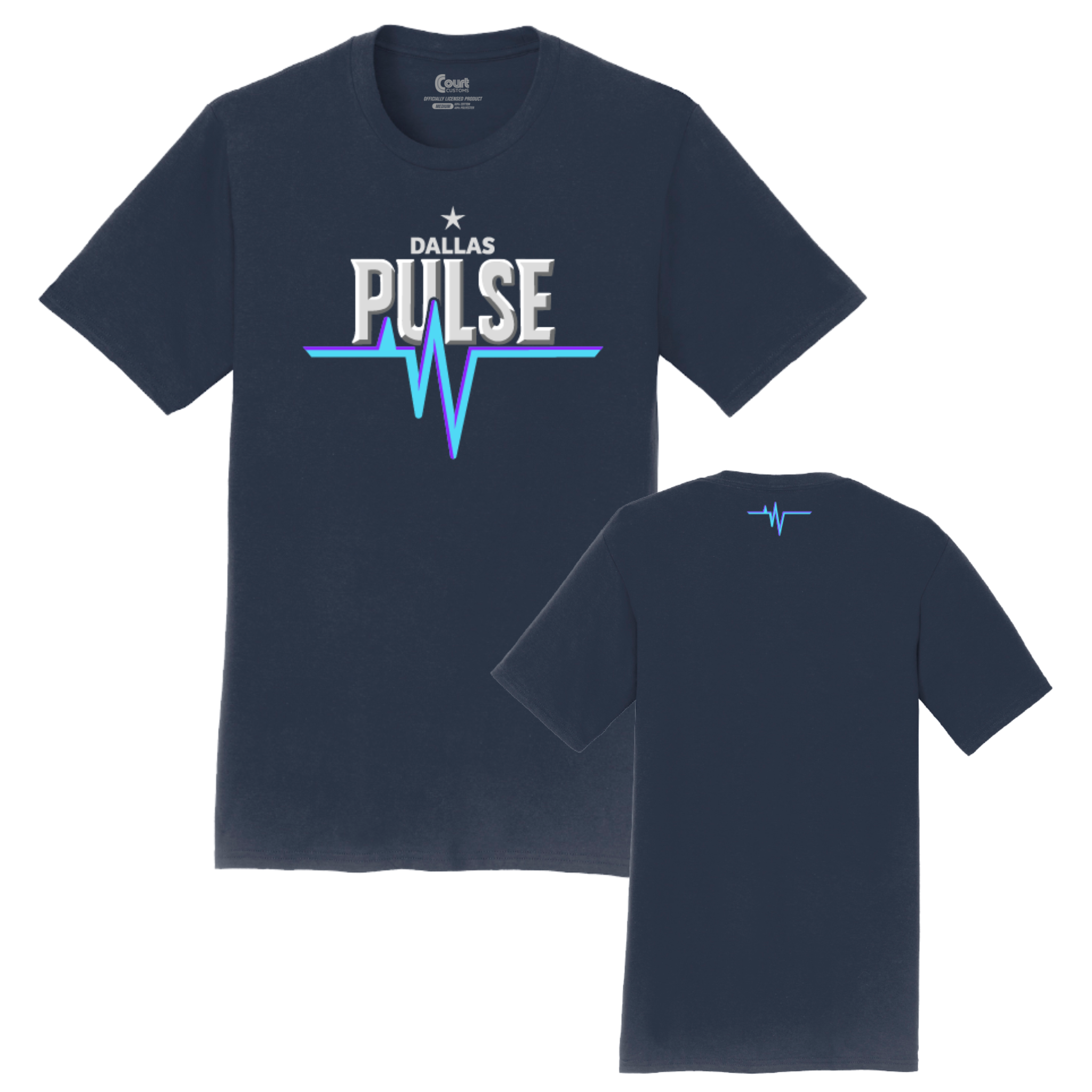 Dallas Pulse Wordmark T-Shirt
