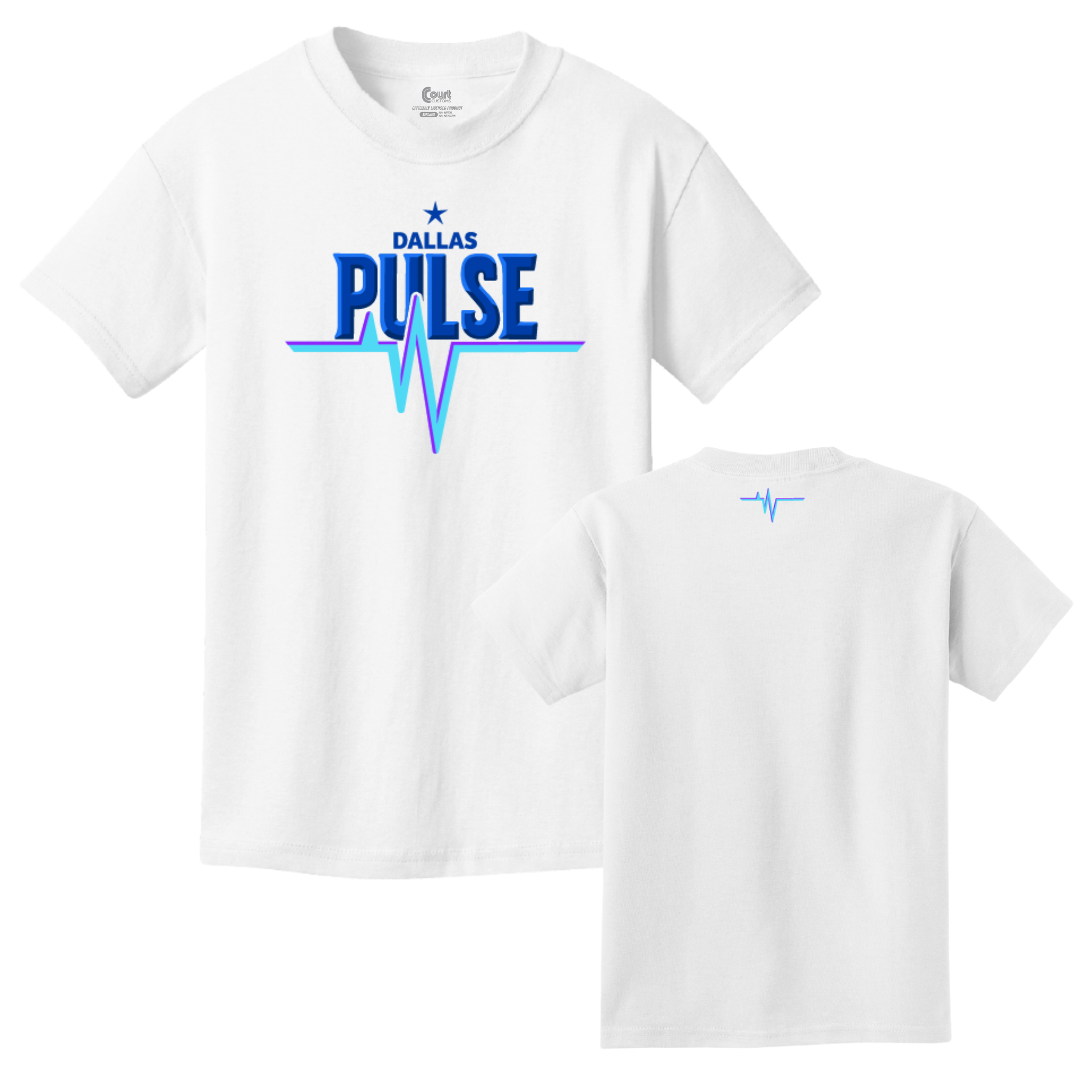 Dallas Pulse Wordmark T-Shirt