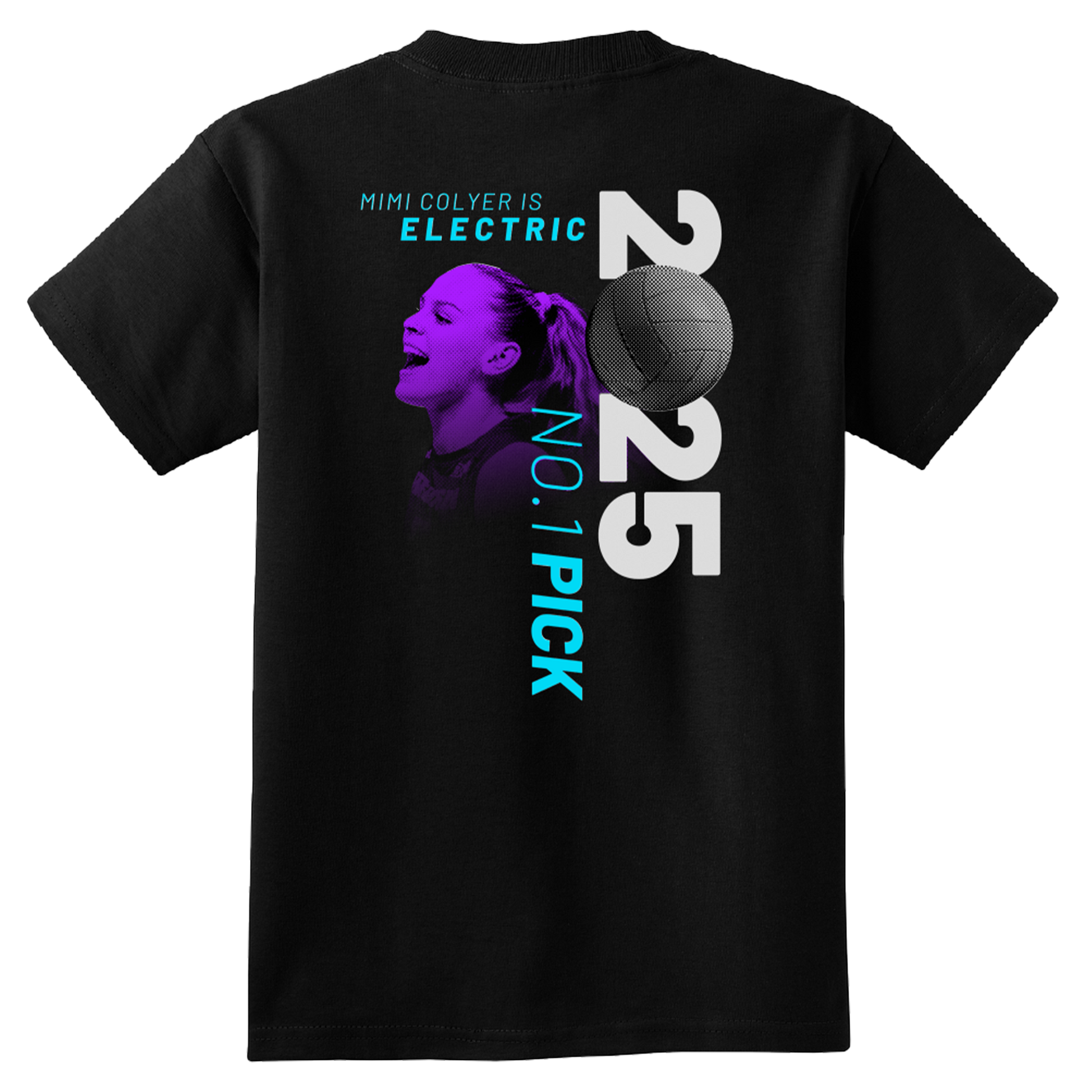 Dallas Pulse Youth Colyer Is Electric T-Shirt