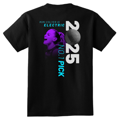 Dallas Pulse Youth Colyer Is Electric T-Shirt