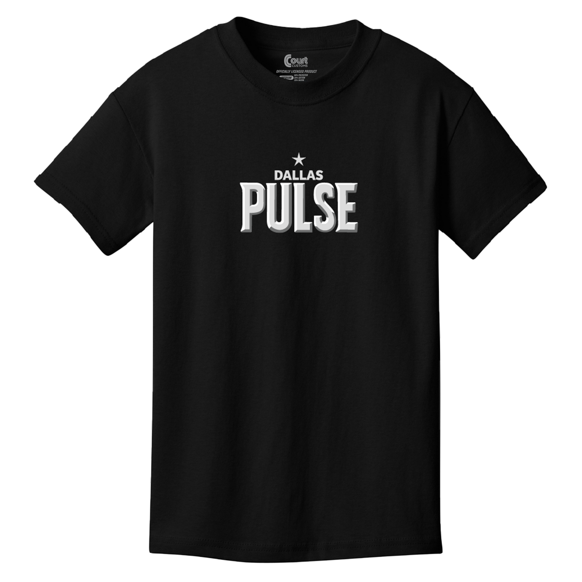 Dallas Pulse Youth Colyer Is Electric T-Shirt
