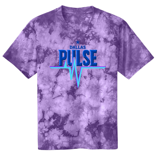 Dallas Pulse Youth Electric Tie-Dye Wordmark T-Shirt