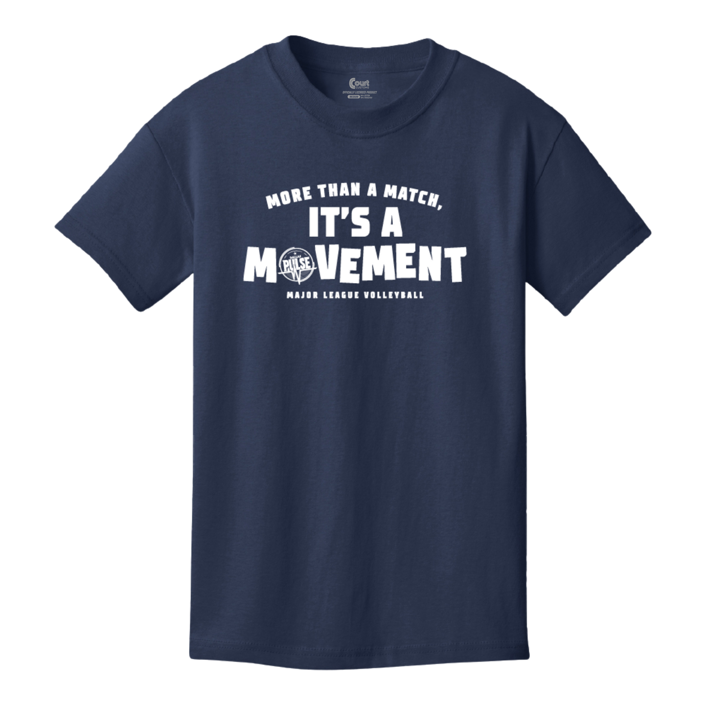 Dallas Pulse Youth It's A Movement T-Shirt