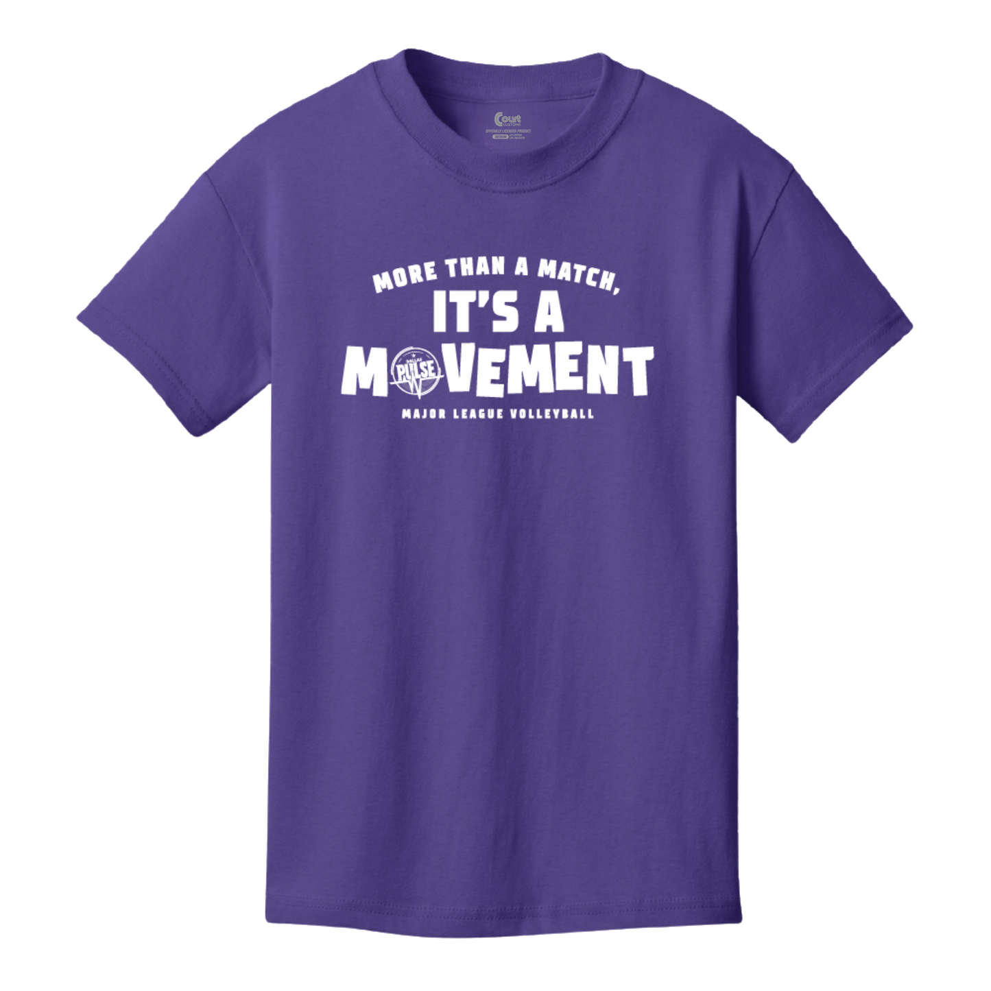 Dallas Pulse Youth It's A Movement T-Shirt