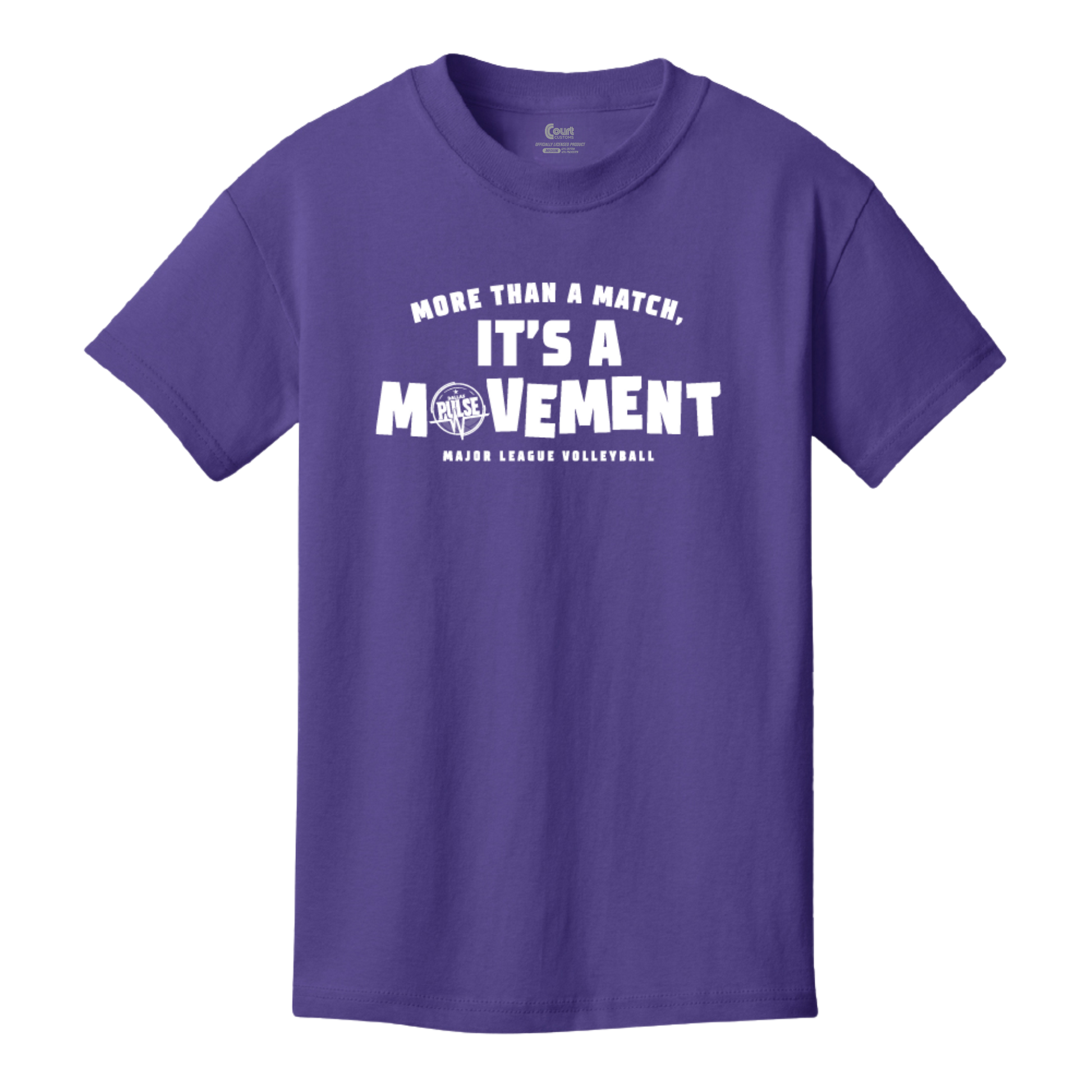 Dallas Pulse Youth It's A Movement T-Shirt