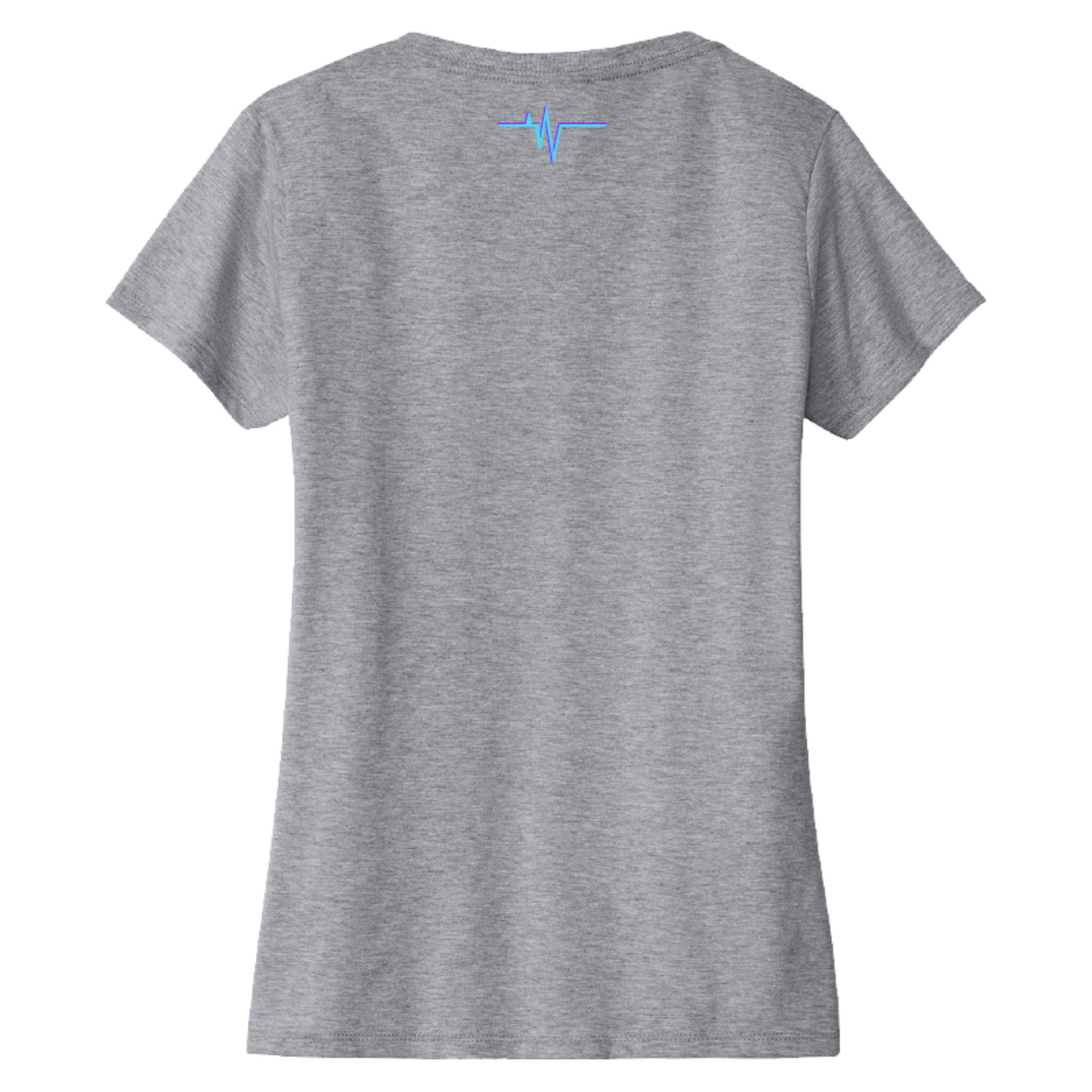 Dallas Womens Pulse Wordmark V-Neck T-Shirt