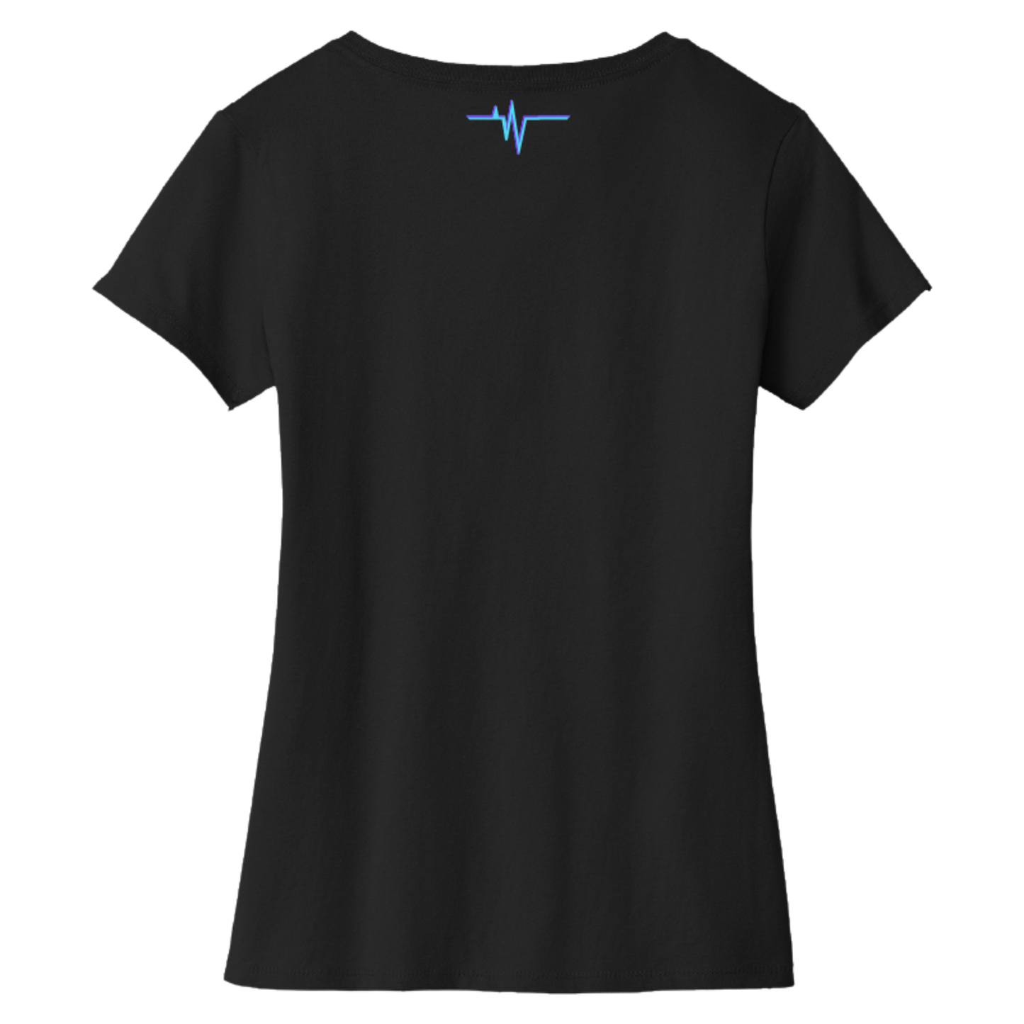 Dallas Womens Pulse Wordmark V-Neck T-Shirt
