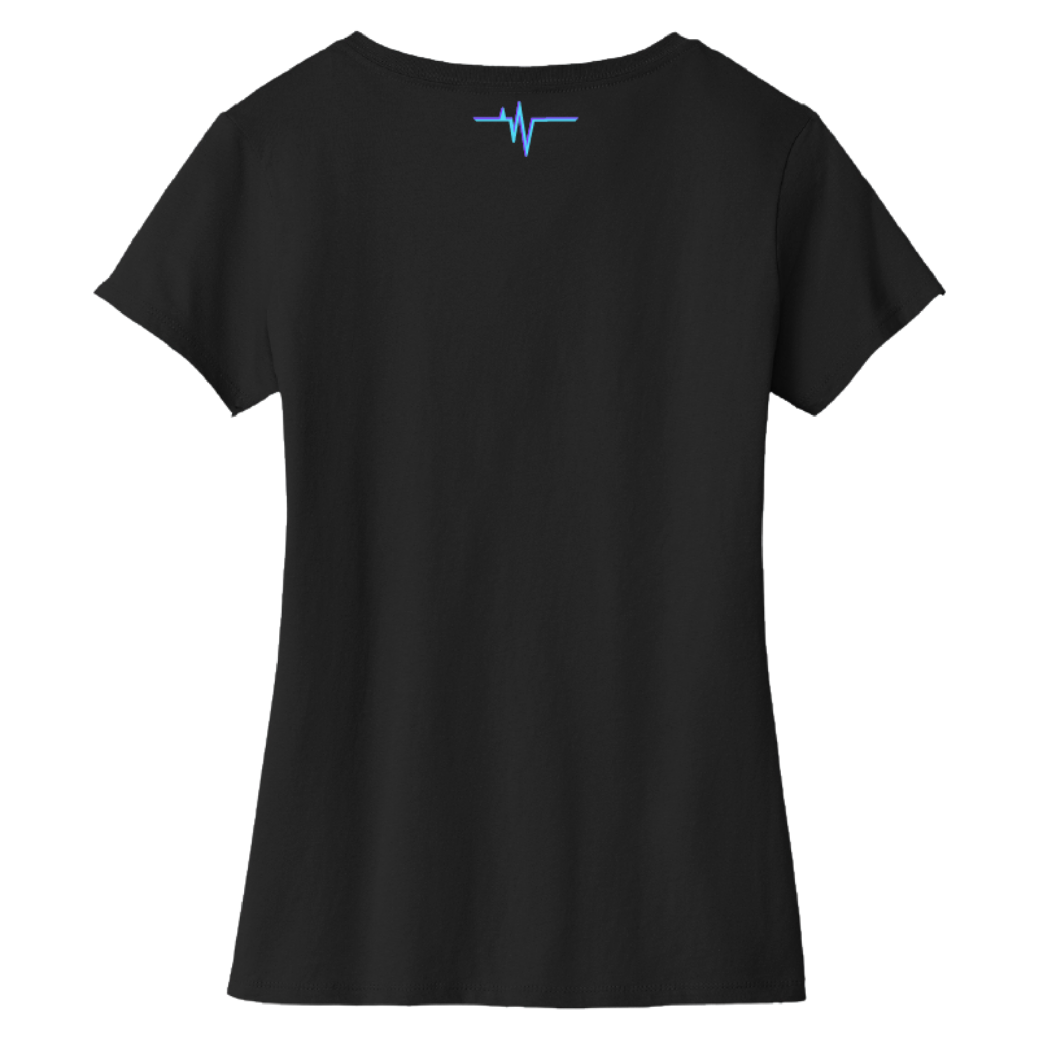 Dallas Womens Pulse Wordmark V-Neck T-Shirt