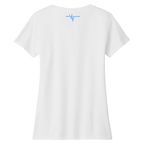 Dallas Womens Pulse Wordmark V-Neck T-Shirt