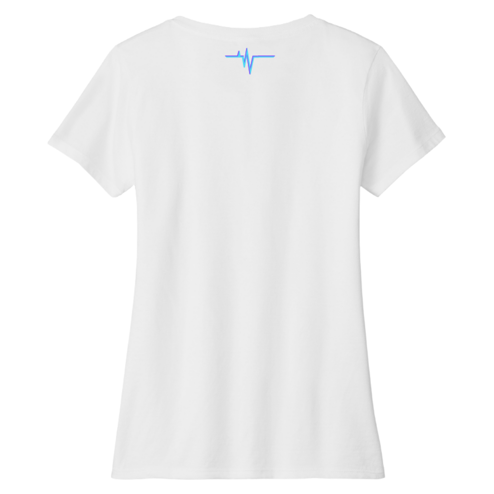 Dallas Womens Pulse Wordmark V-Neck T-Shirt