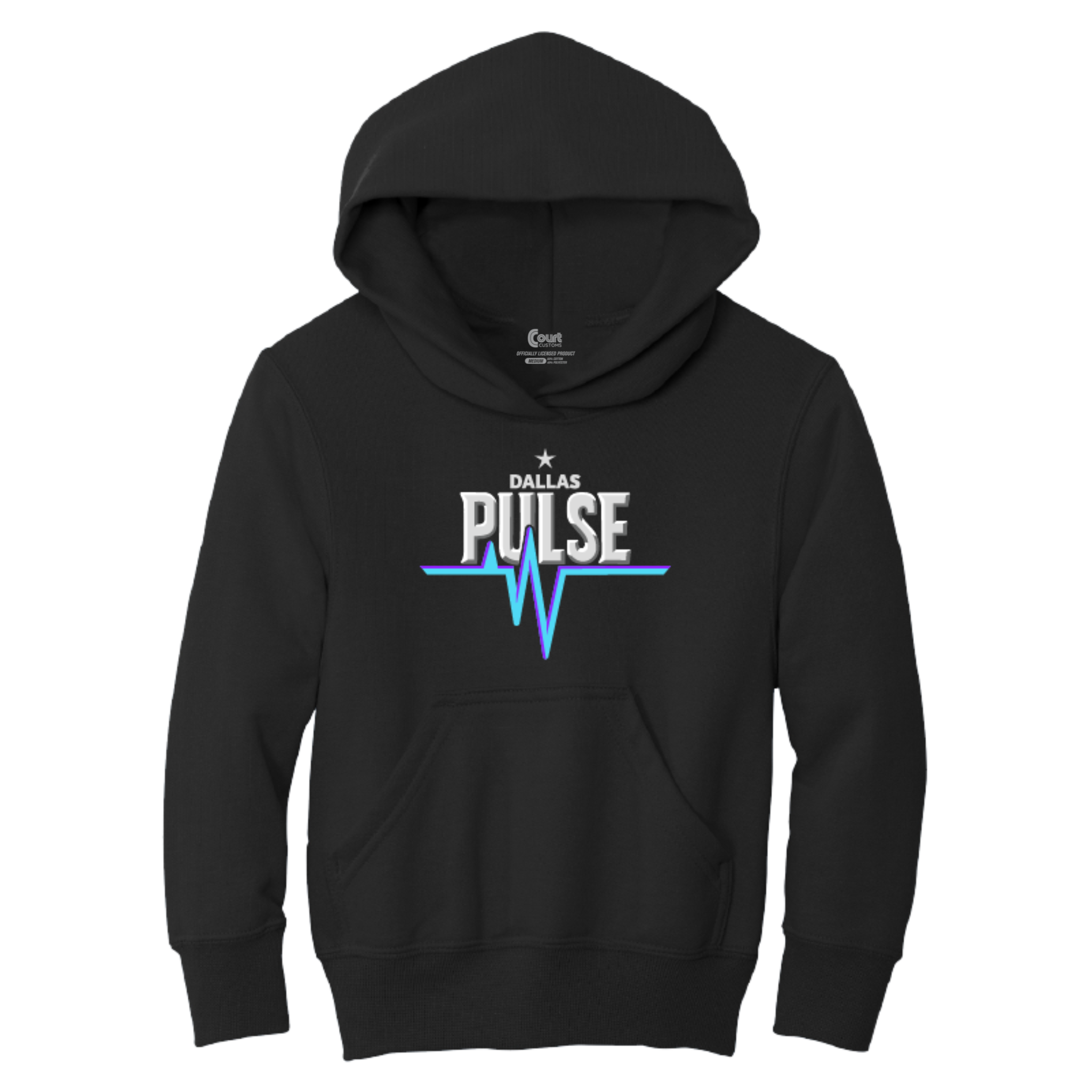 Dallas Youth Pulse Wordmark Hoodie