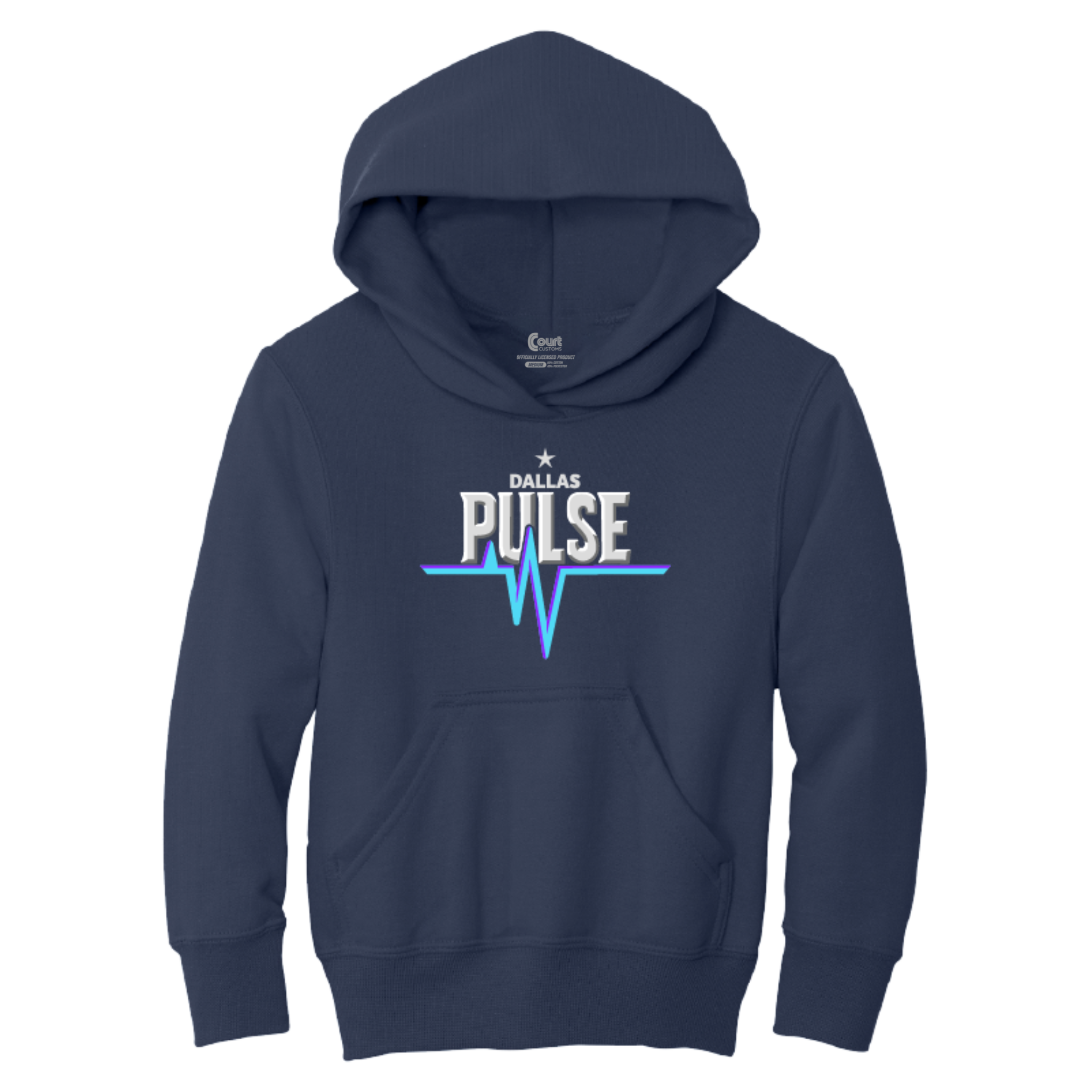 Dallas Youth Pulse Wordmark Hoodie