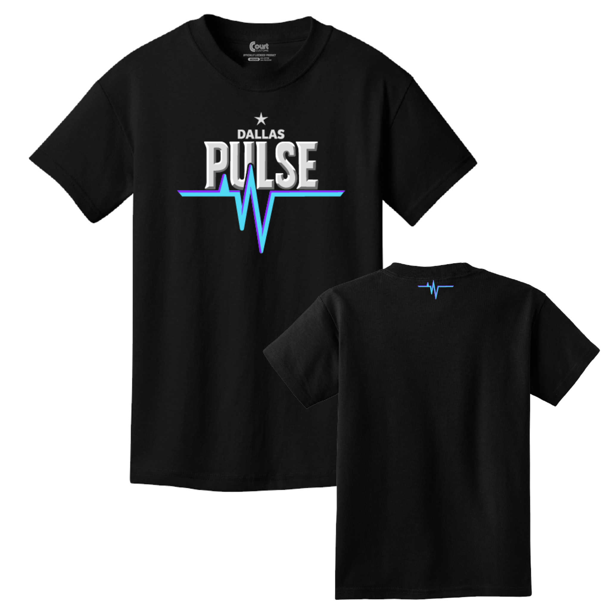 Dallas Youth Pulse Wordmark T-Shirt