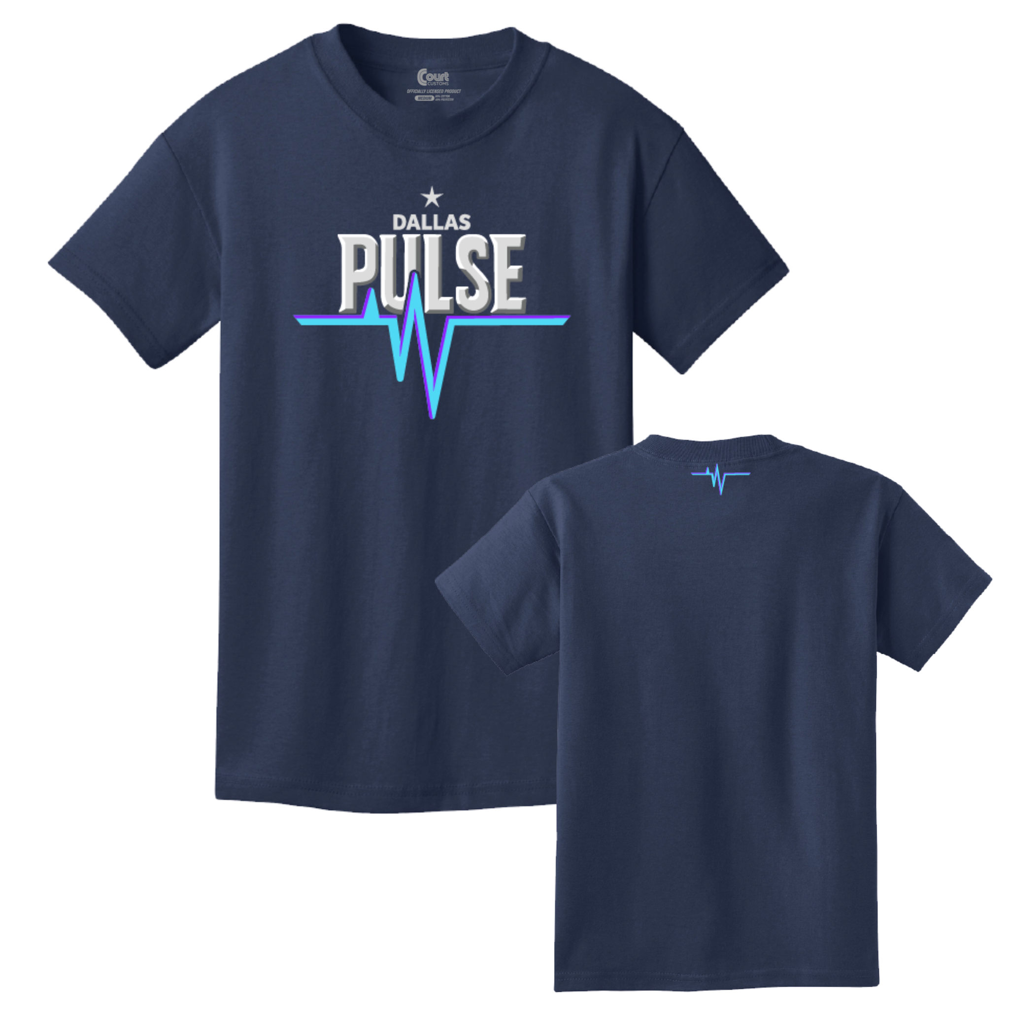 Dallas Youth Pulse Wordmark T-Shirt