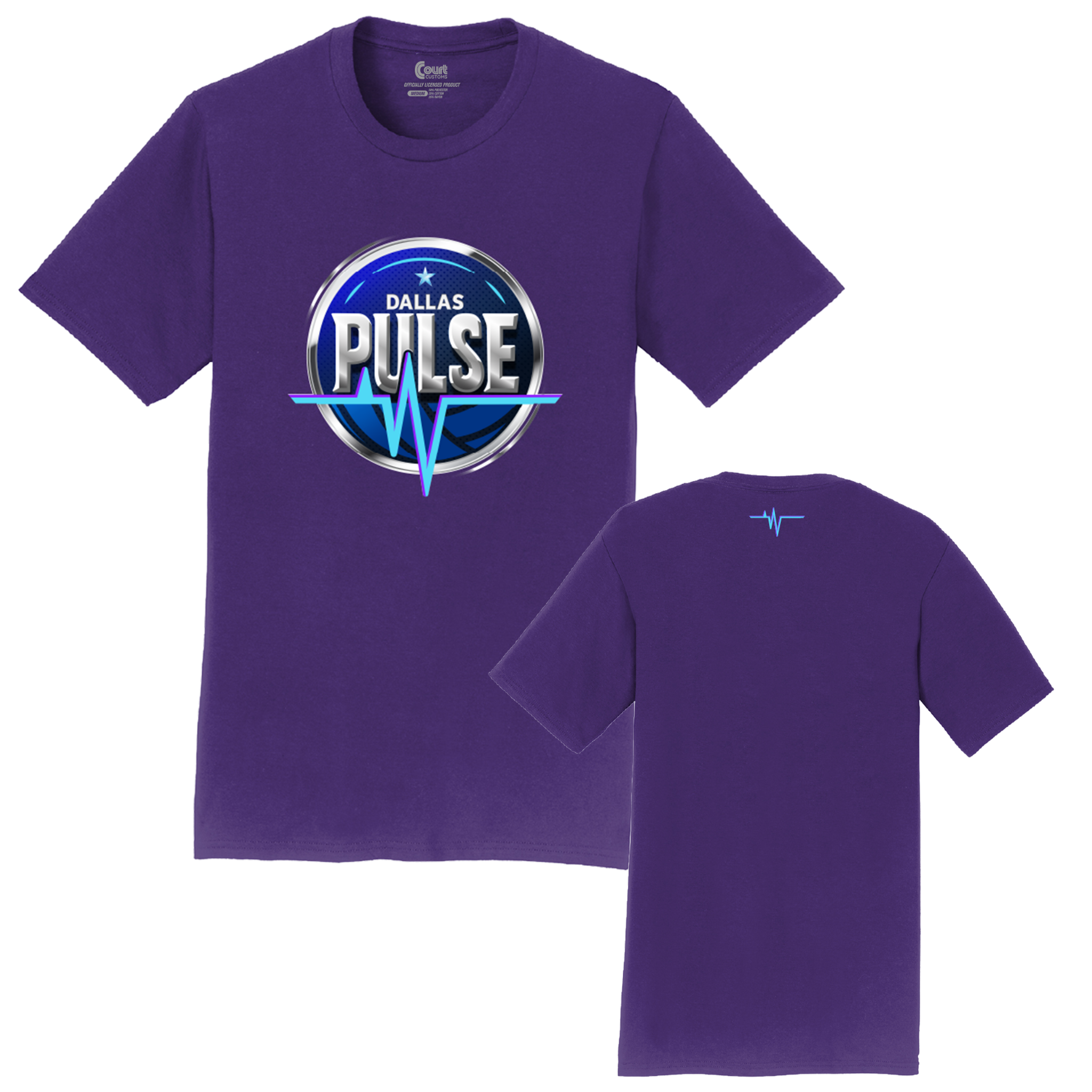 purple pulse shirt
